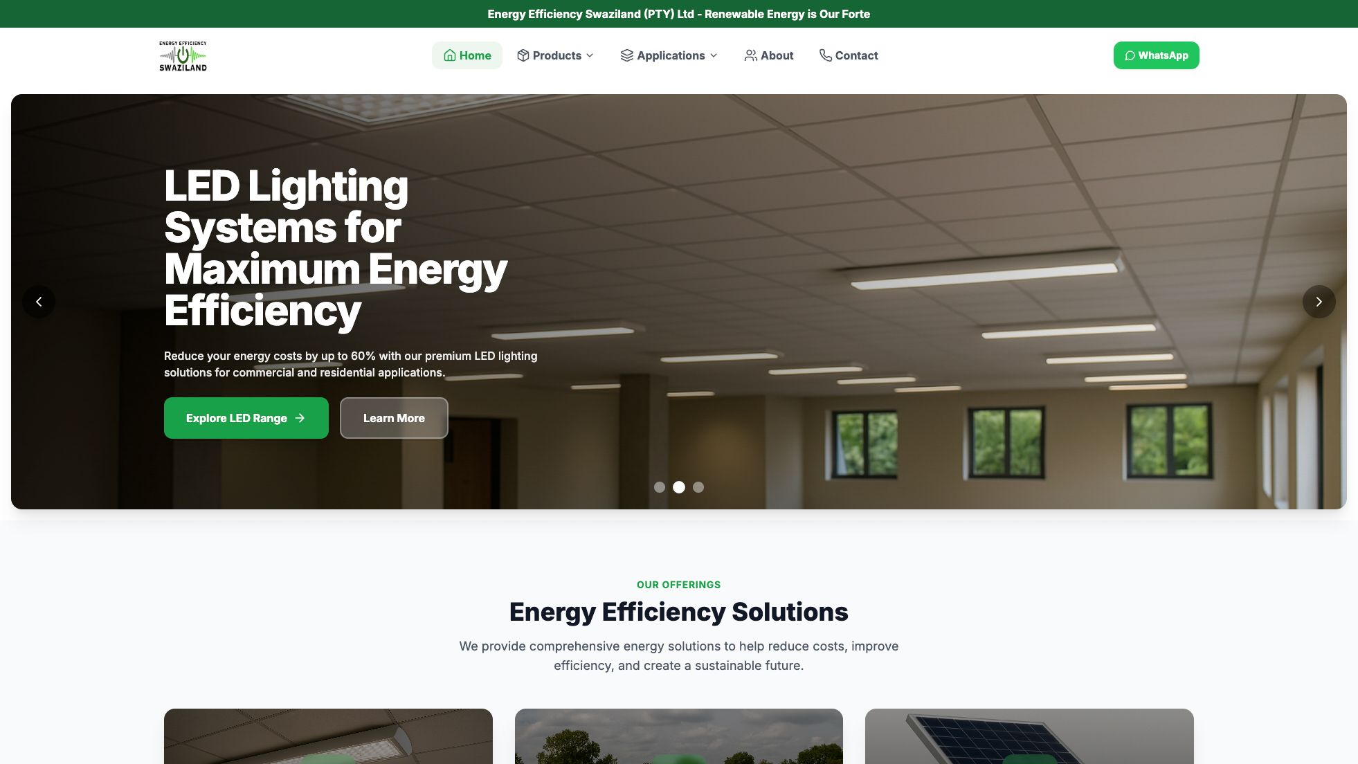 Energy Efficiency Swaziland